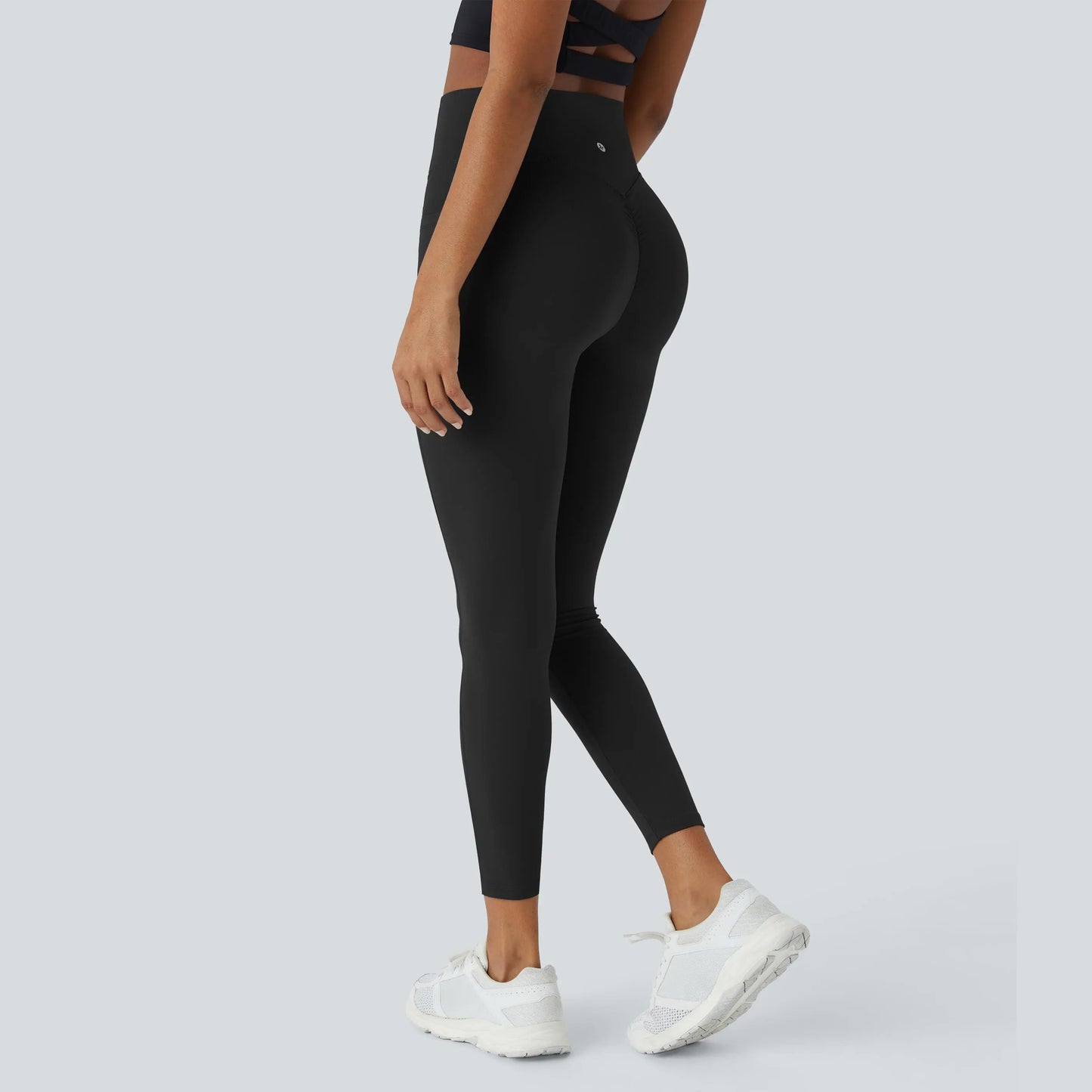Scrunch Butt Lifting High Waist Leggings Tummy Control Pocket Sports Shaping Training Trousers