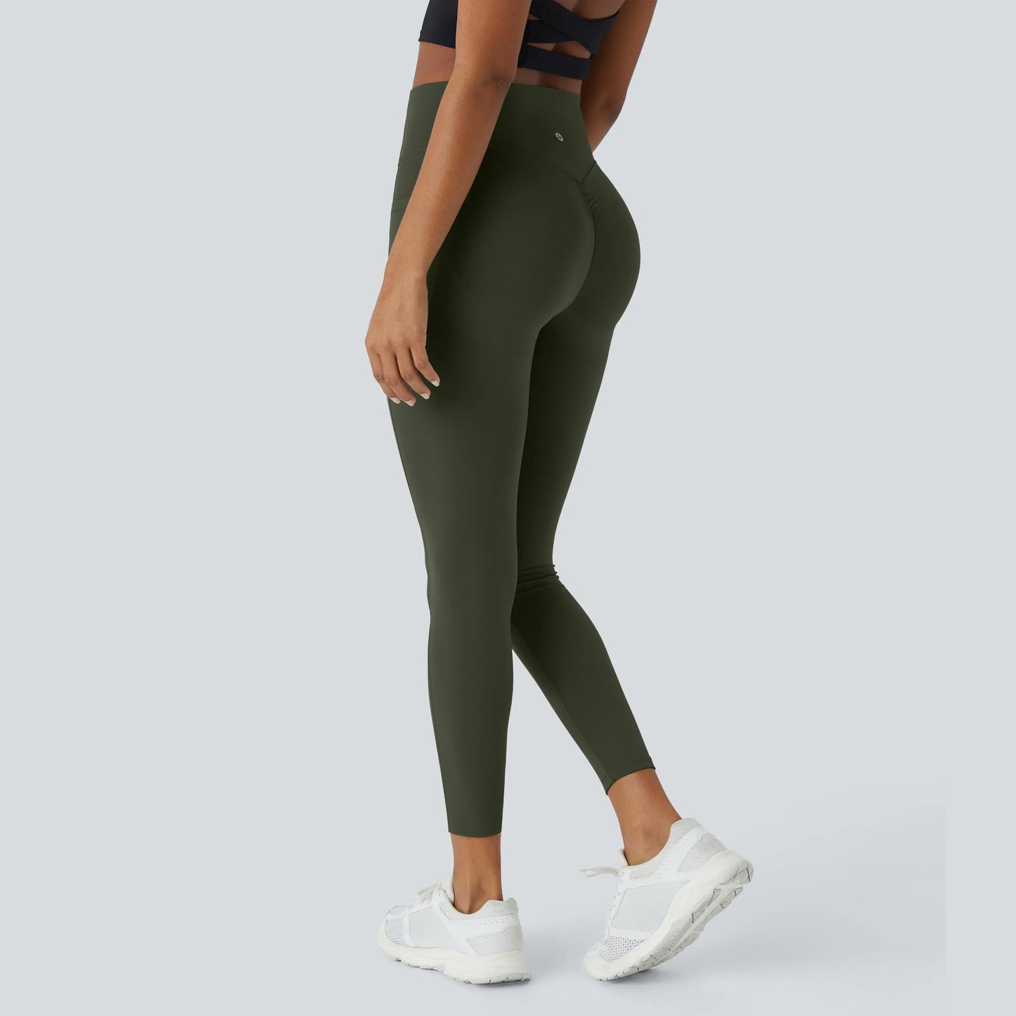 Scrunch Butt Lifting High Waist Leggings Tummy Control Pocket Sports Shaping Training Trousers