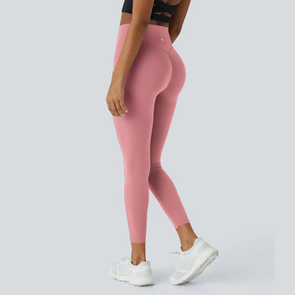 Scrunch Butt Lifting High Waist Leggings Tummy Control Pocket Sports Shaping Training Trousers