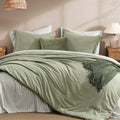 Modern Farmhouse 7-Piece Microfiber Comforter Bed Set