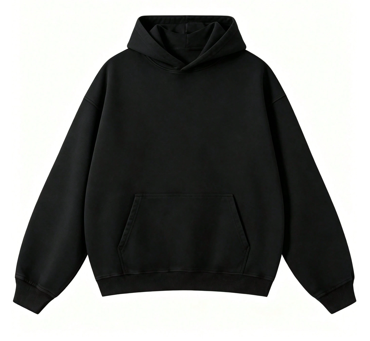 Young adults’ go-to vintage acid-washed hoodie with kangaroo pocket for daily outfits
