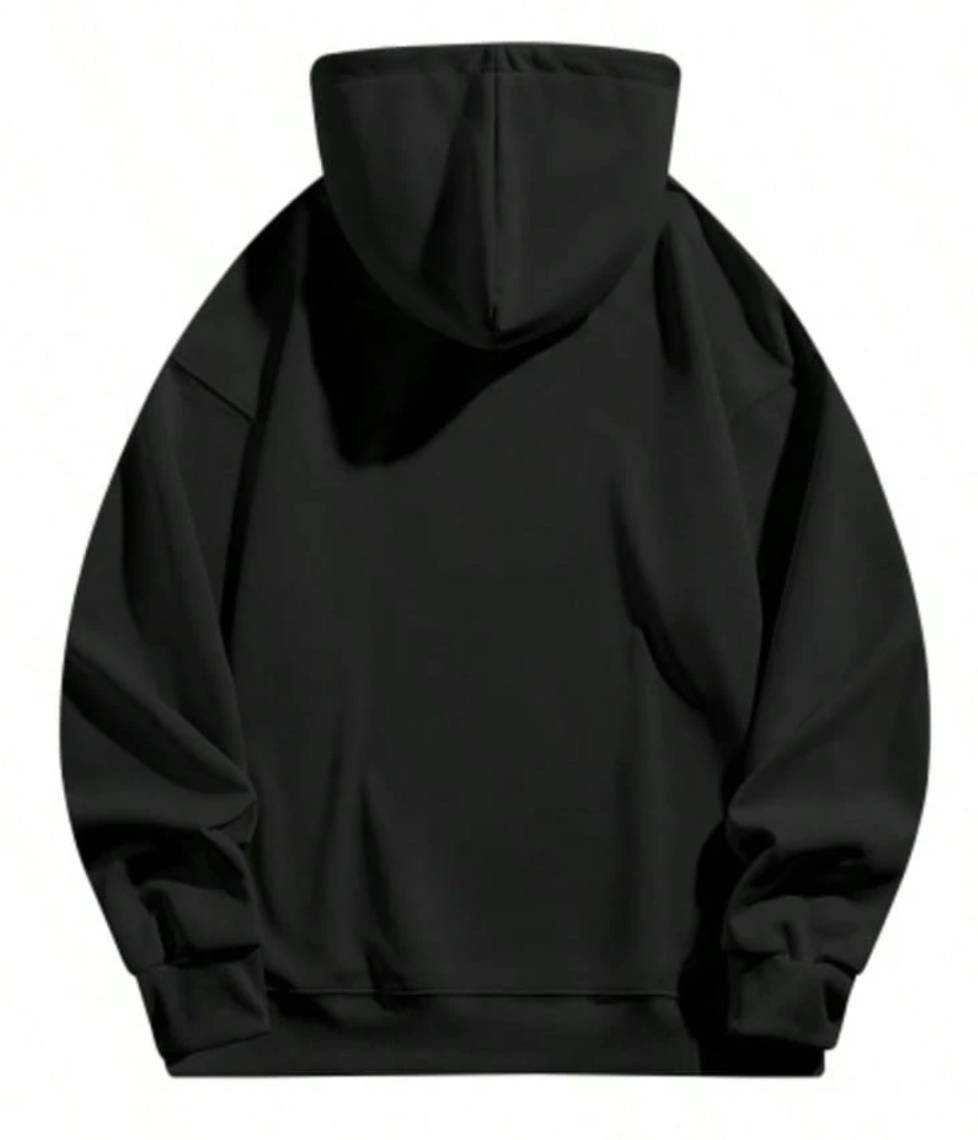 Young adults’ go-to vintage acid-washed hoodie with kangaroo pocket for daily outfits
