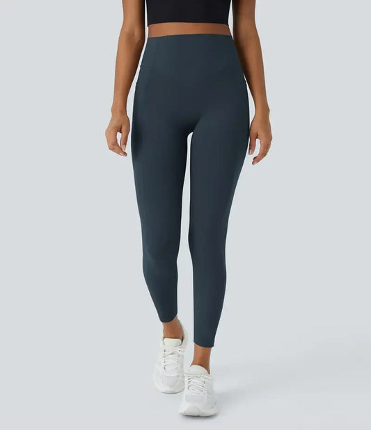 Scrunch Butt Lifting High Waist Leggings Tummy Control Pocket Sports Shaping Training Trousers