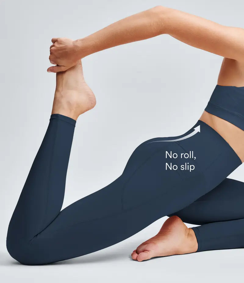 Scrunch Butt Lifting High Waist Leggings Tummy Control Pocket Sports Shaping Training Trousers